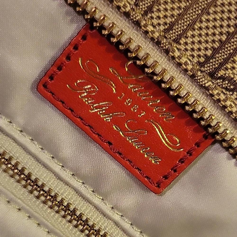 💙LAUREN RALPH LAUREN LOGO PRINT BAG - Picture 6 of 9